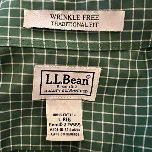 L.L. Bean Mens button down dress shirt - Picture 2 of 5
